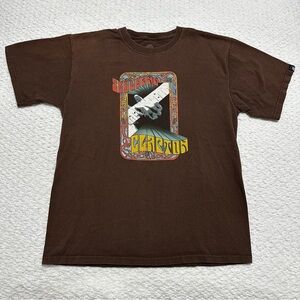 Eric Clapton 2006-2007 North American Concert Tour Brown Shirt Men's Size M